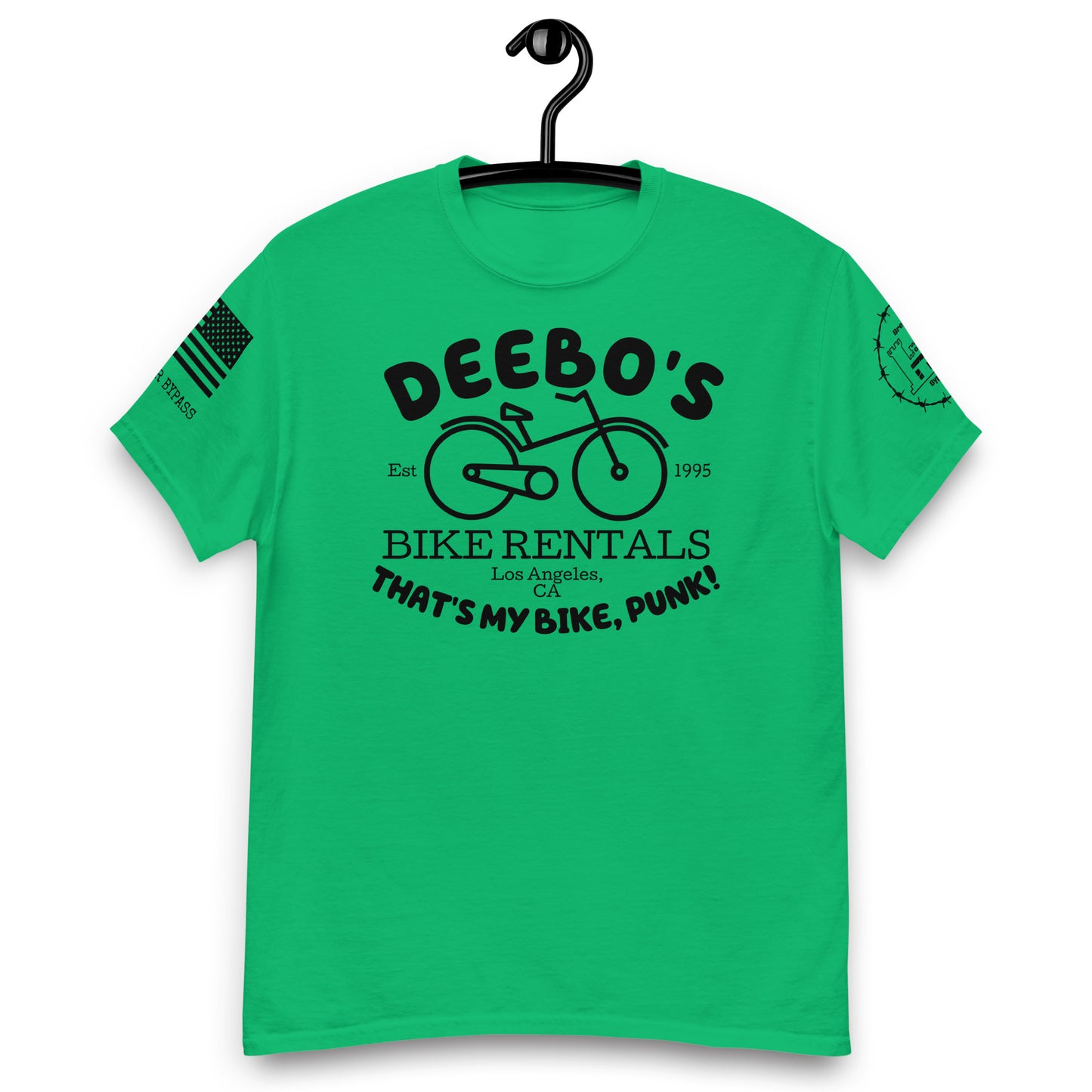 Deebo's Bike Rental Men's classic tee military funny