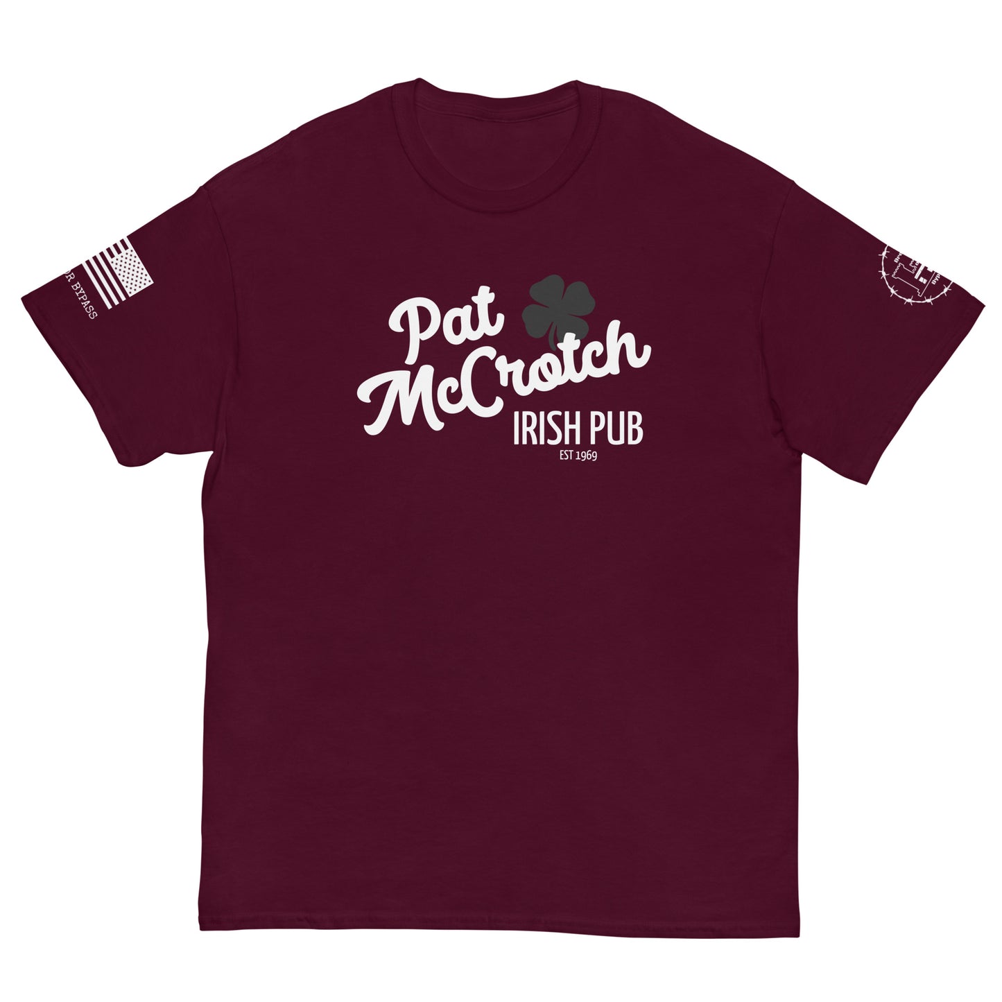 Pat McCrotch Irish Pub Men's classic tee military funny