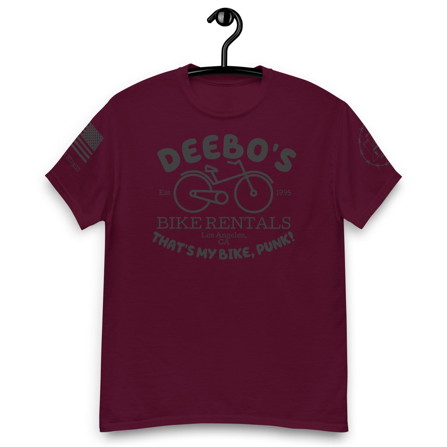 Deebo's Bike Rental Men's classic tee military funny