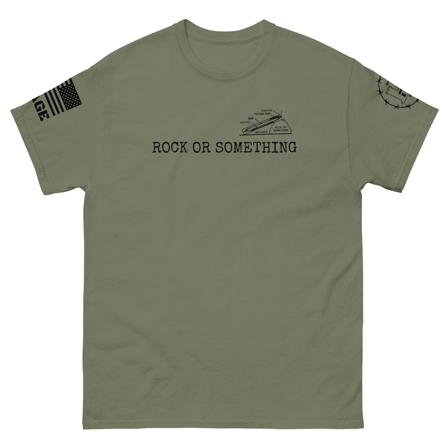 Rock or Something MRE Heater Men's classic tee military