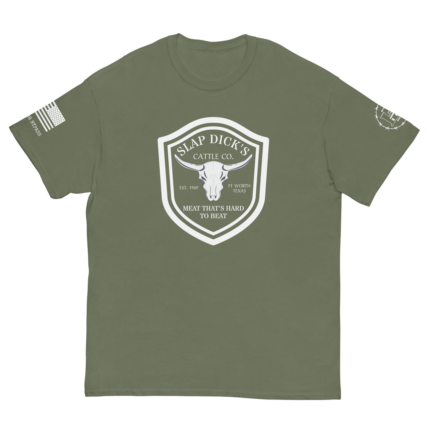 Slap Dicks Cattle Men's classic tee engineer funny military