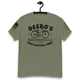 Deebo's Bike Rental Men's classic tee military funny