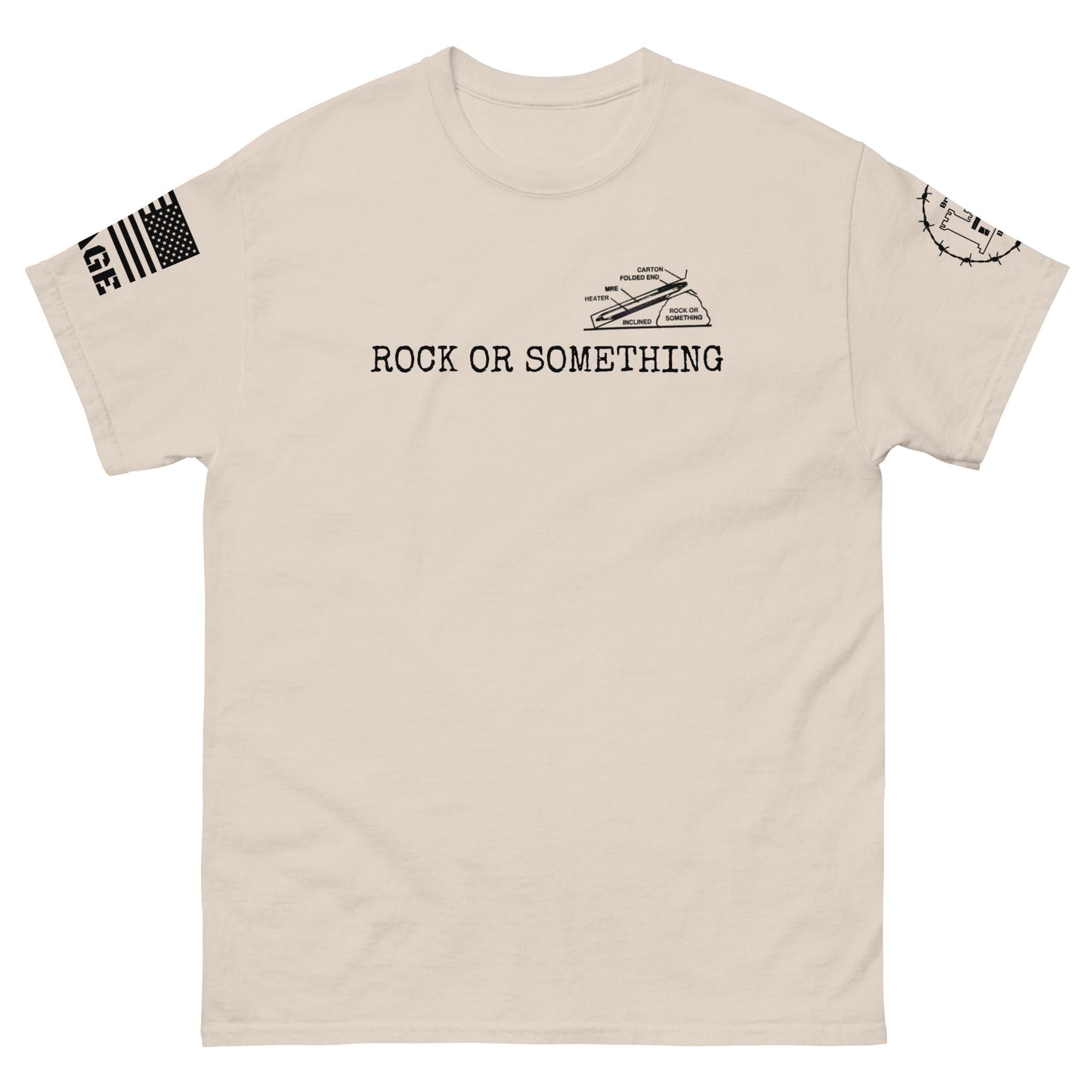 Rock or Something MRE Heater Men's classic tee military