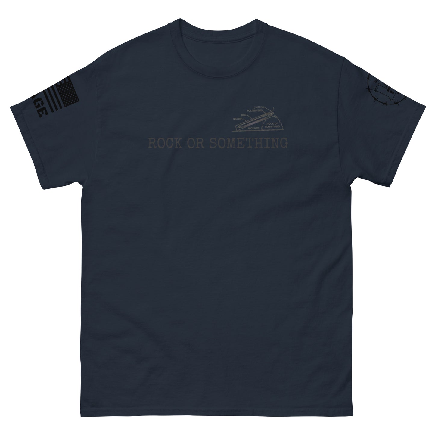 Rock or Something MRE Heater Men's classic tee military