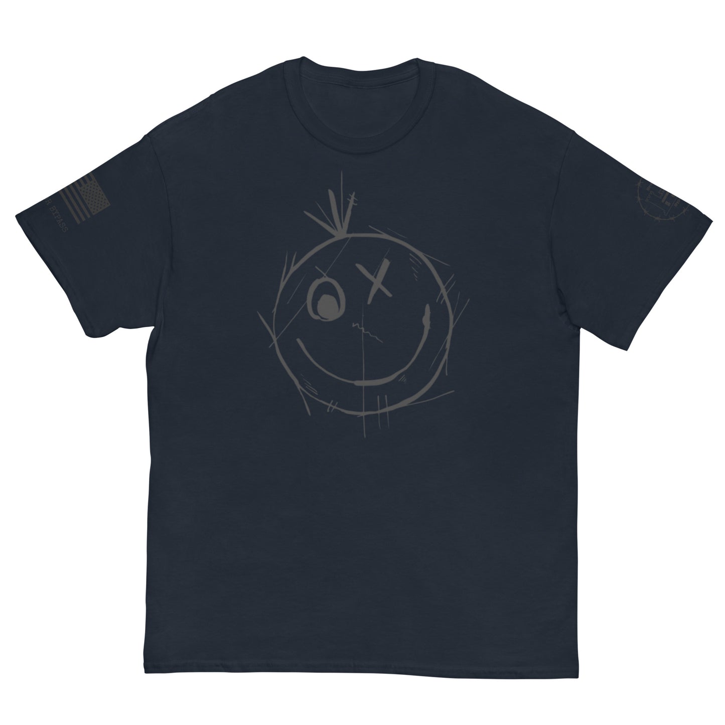 Smiley Face BorB Men's classic tee military engineer