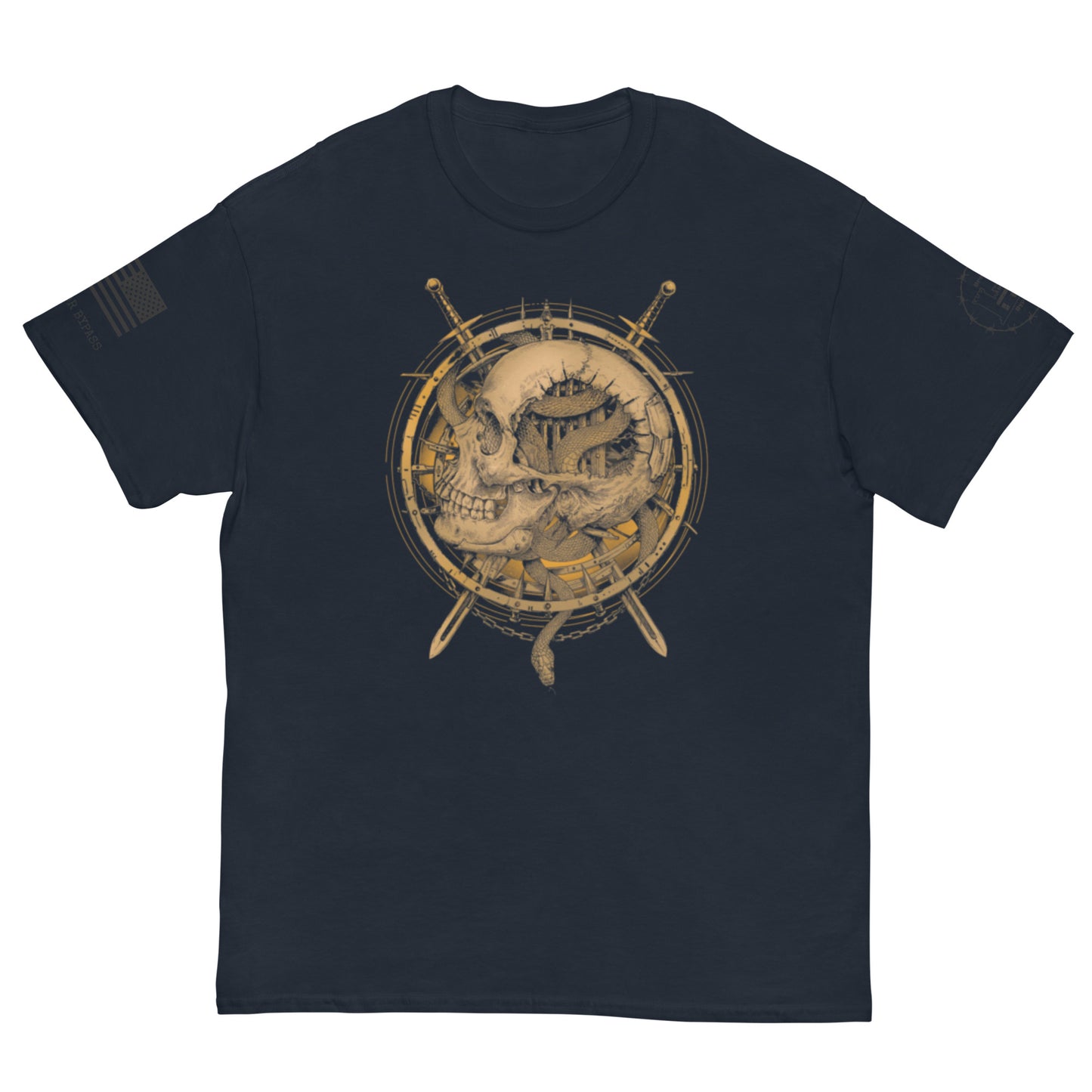 Skull Sword Serpent Men's classic tee military engineer