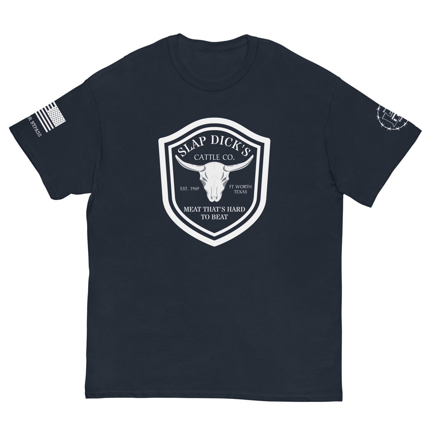 Slap Dicks Cattle Men's classic tee engineer funny military