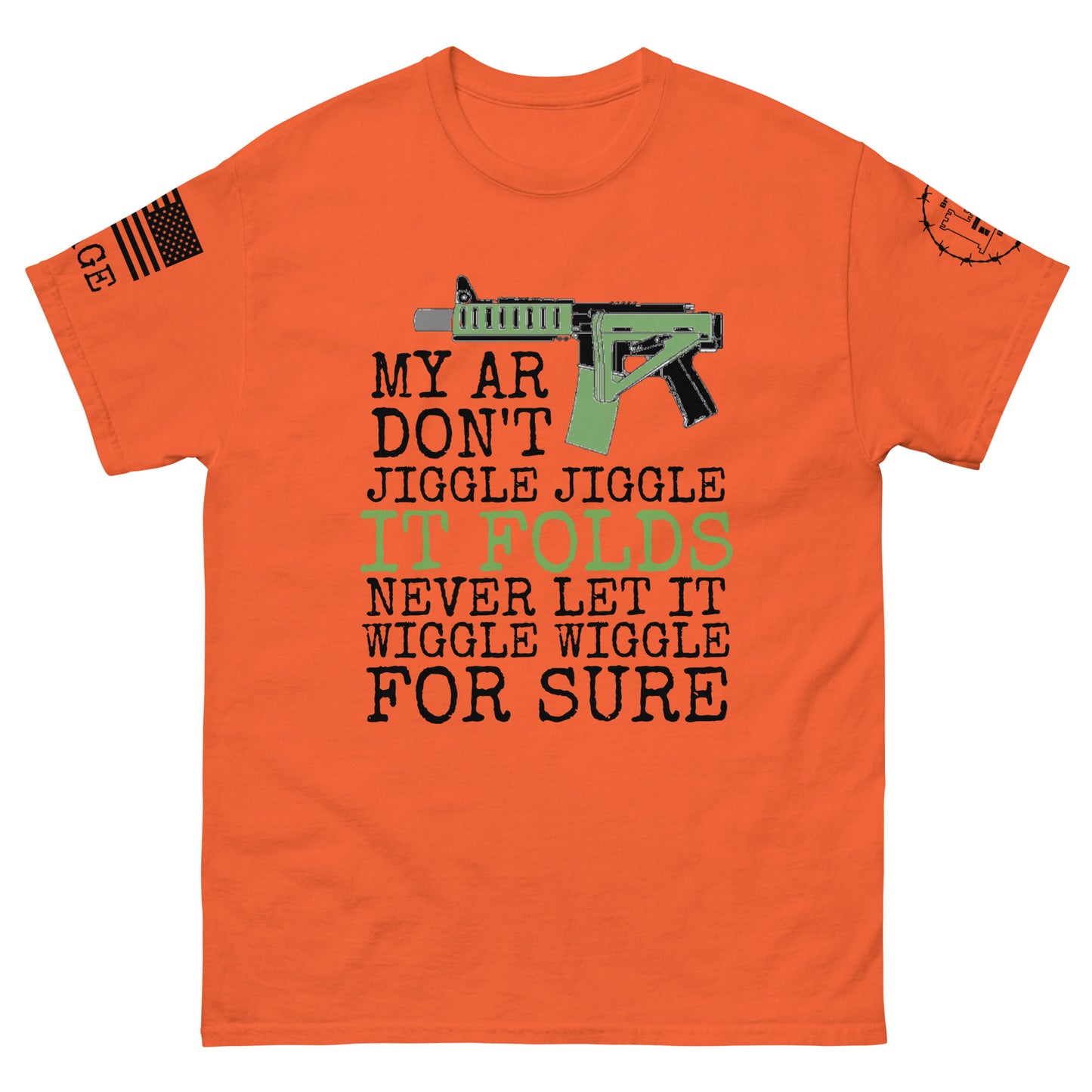 My AR Jiggle Jiggle Men's classic tee military