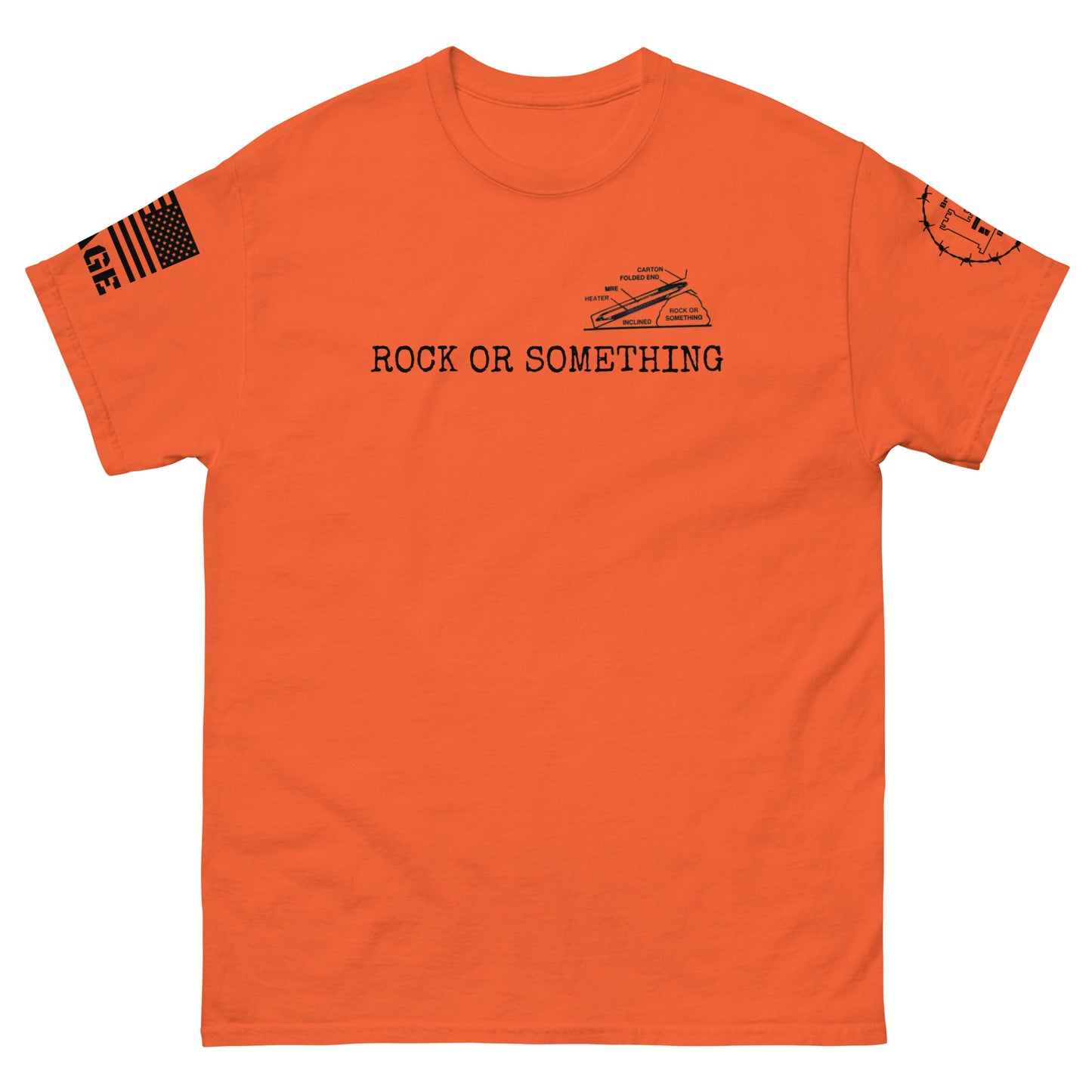 Rock or Something MRE Heater Men's classic tee military