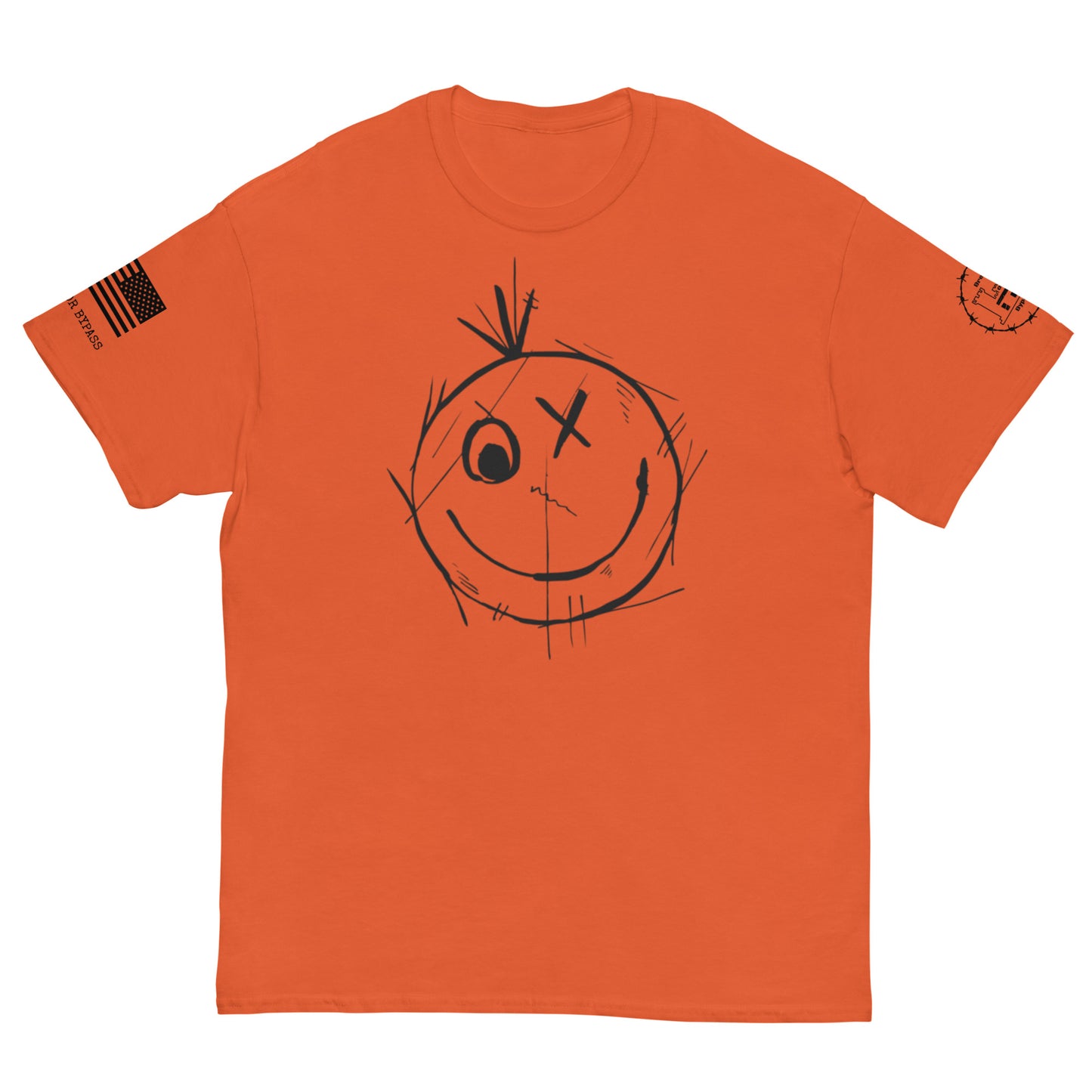 Smiley Face BorB Men's classic tee military engineer