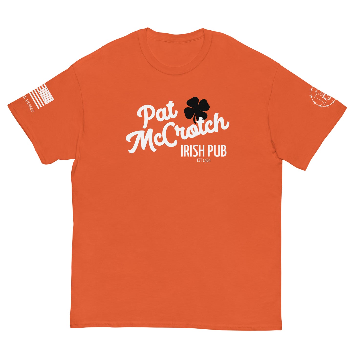 Pat McCrotch Irish Pub Men's classic tee military funny