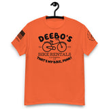 Deebo's Bike Rental Men's classic tee military funny