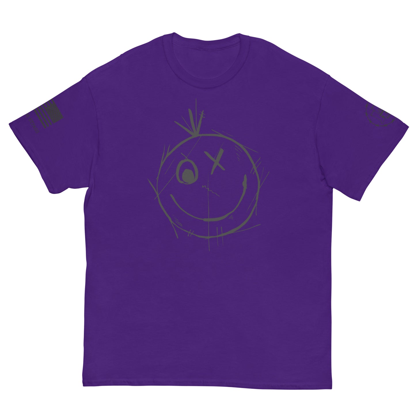 Smiley Face BorB Men's classic tee military engineer