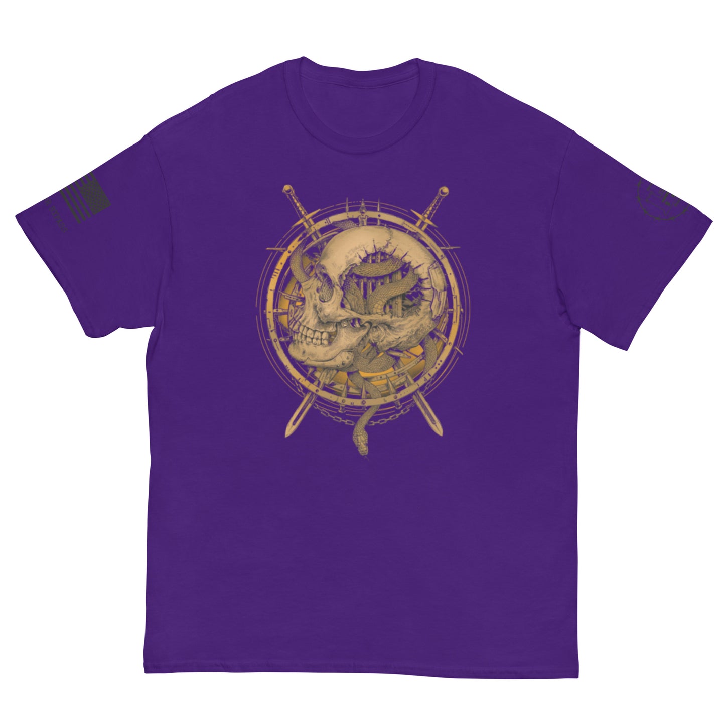 Skull Sword Serpent Men's classic tee military engineer