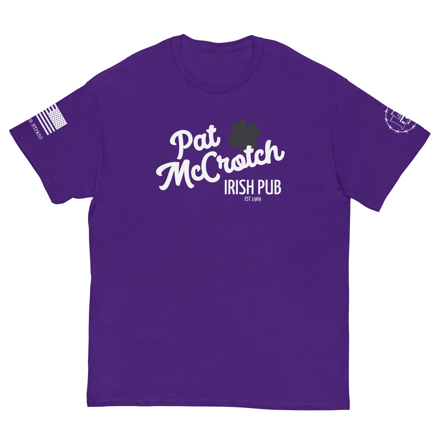 Pat McCrotch Irish Pub Men's classic tee military funny