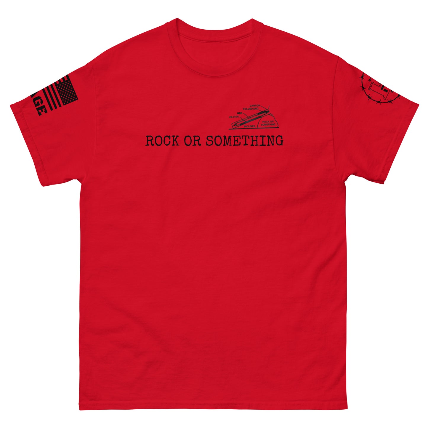 Rock or Something MRE Heater Men's classic tee military