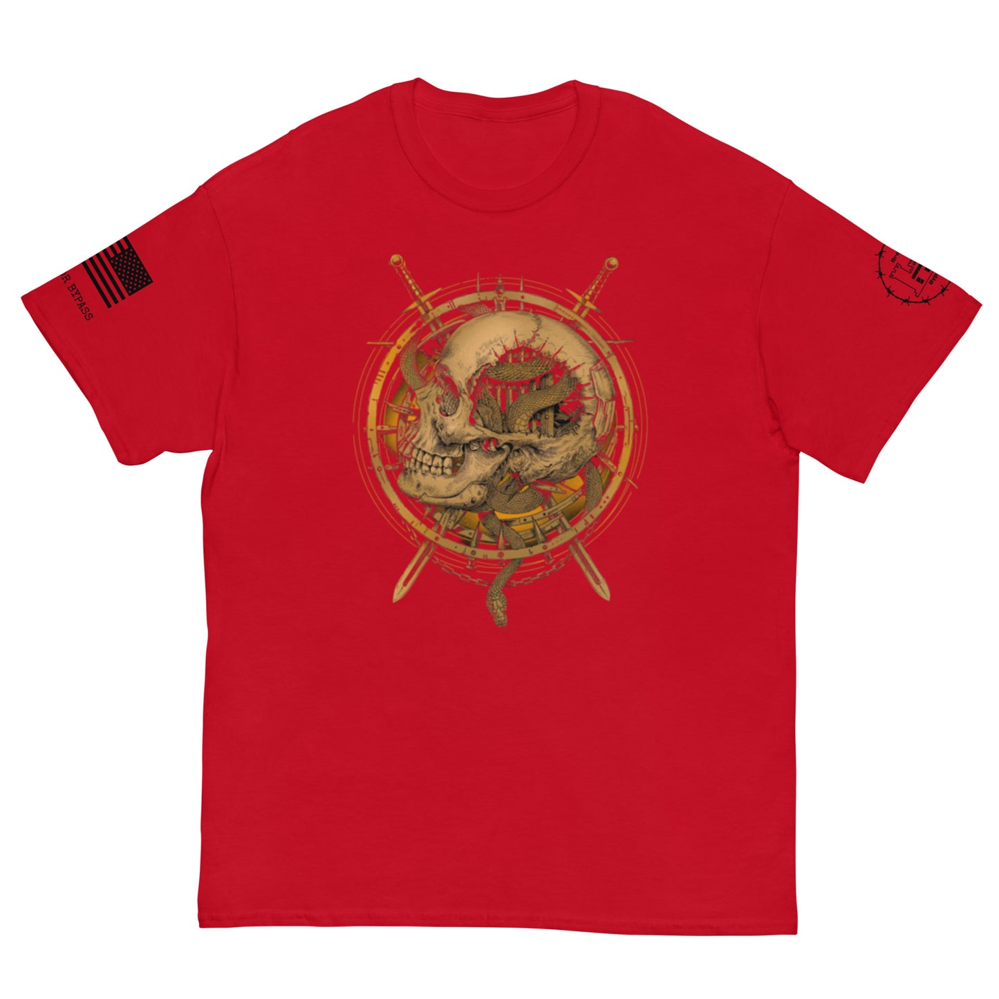 Skull Sword Serpent Men's classic tee military engineer