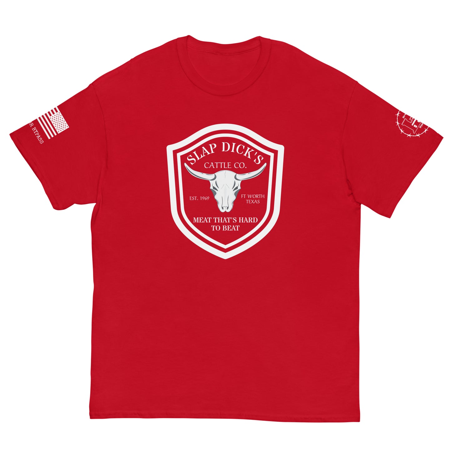 Slap Dicks Cattle Men's classic tee engineer funny military