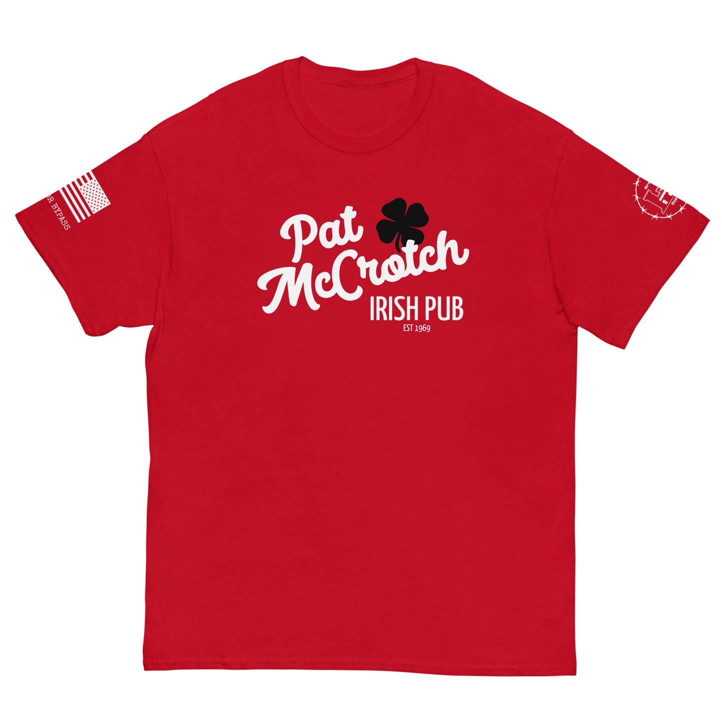 Pat McCrotch Irish Pub Men's classic tee military funny