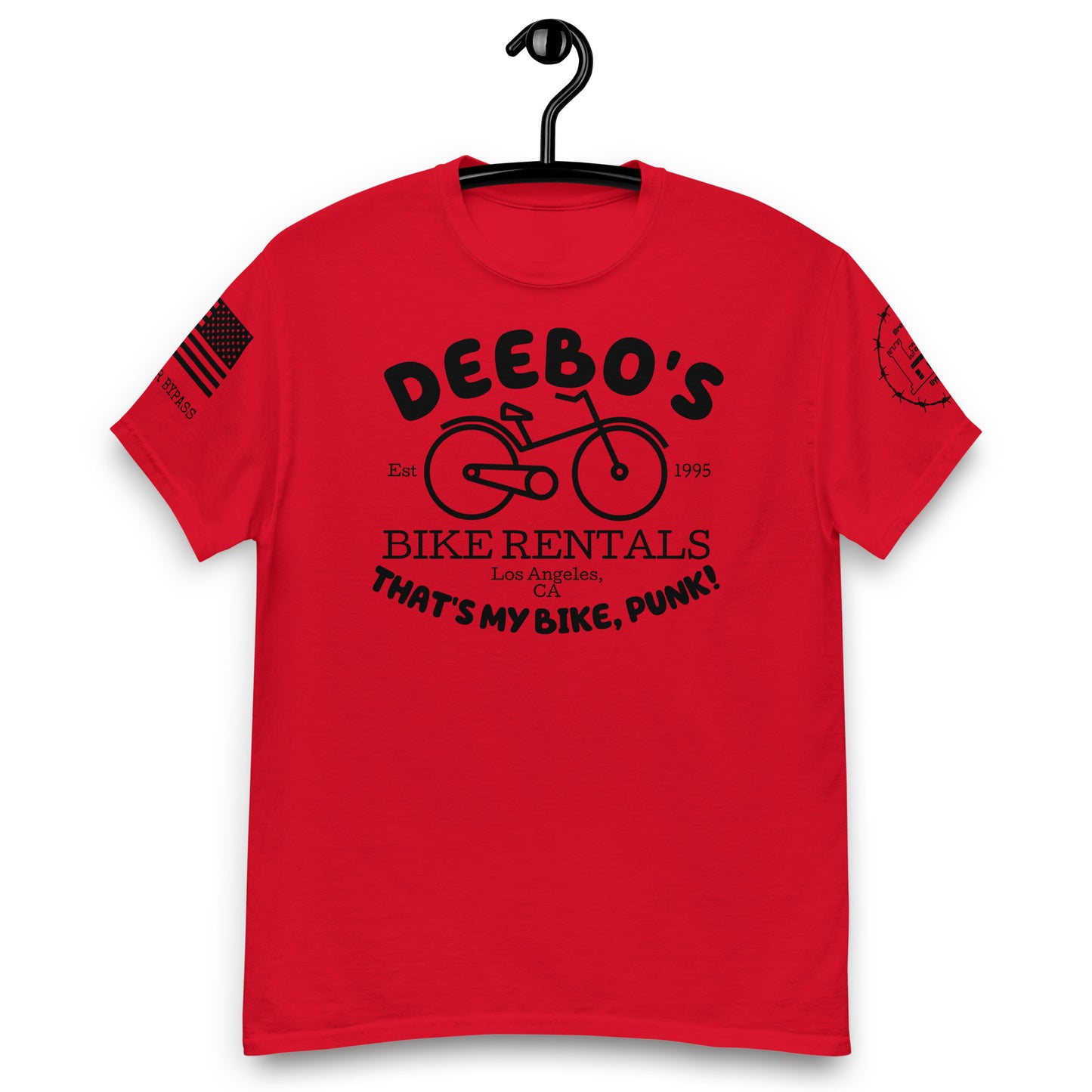 Deebo's Bike Rental Men's classic tee military funny