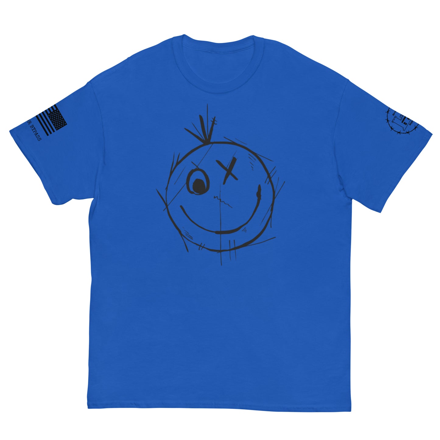Smiley Face BorB Men's classic tee military engineer