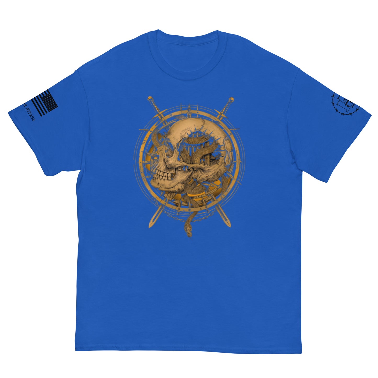 Skull Sword Serpent Men's classic tee military engineer