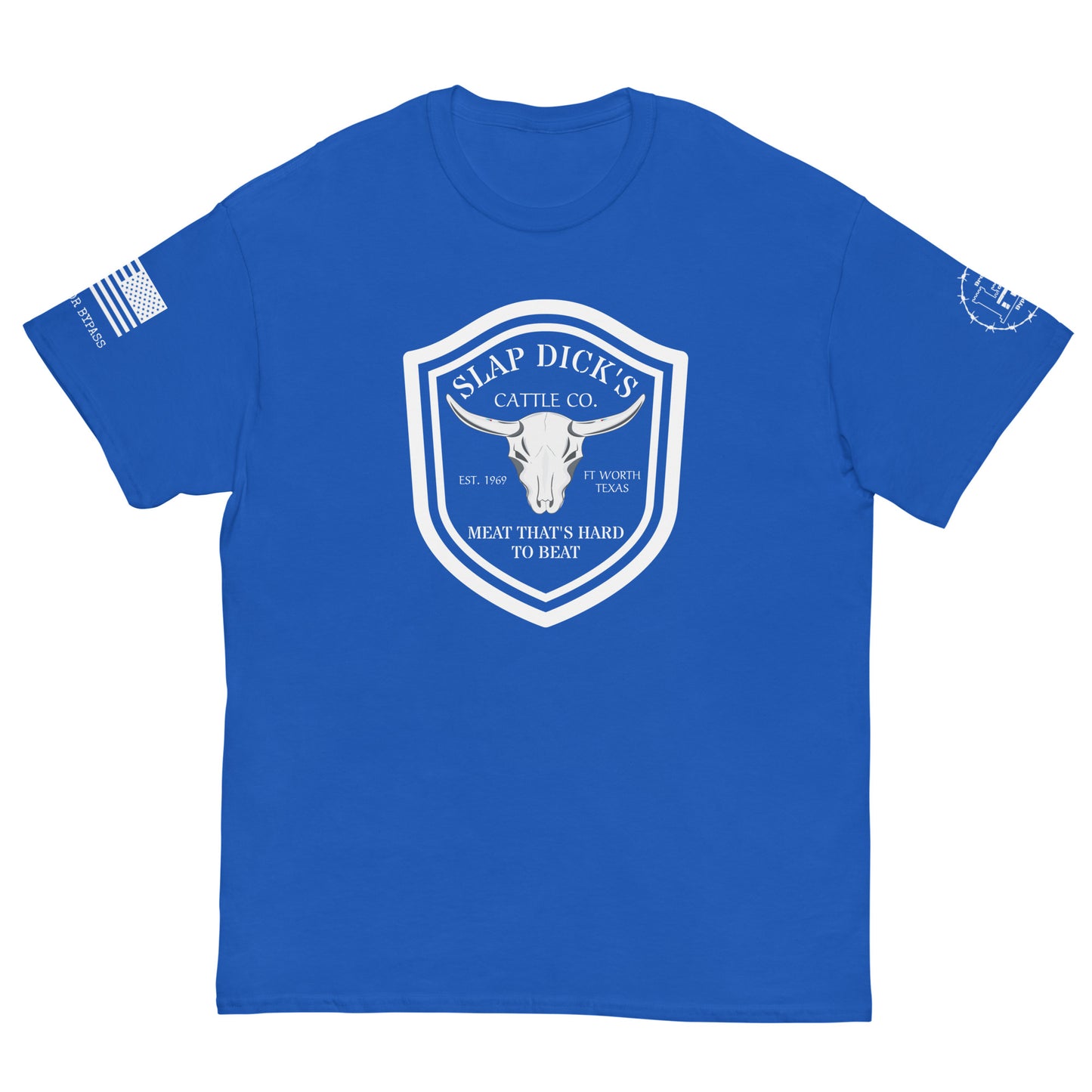Slap Dicks Cattle Men's classic tee engineer funny military