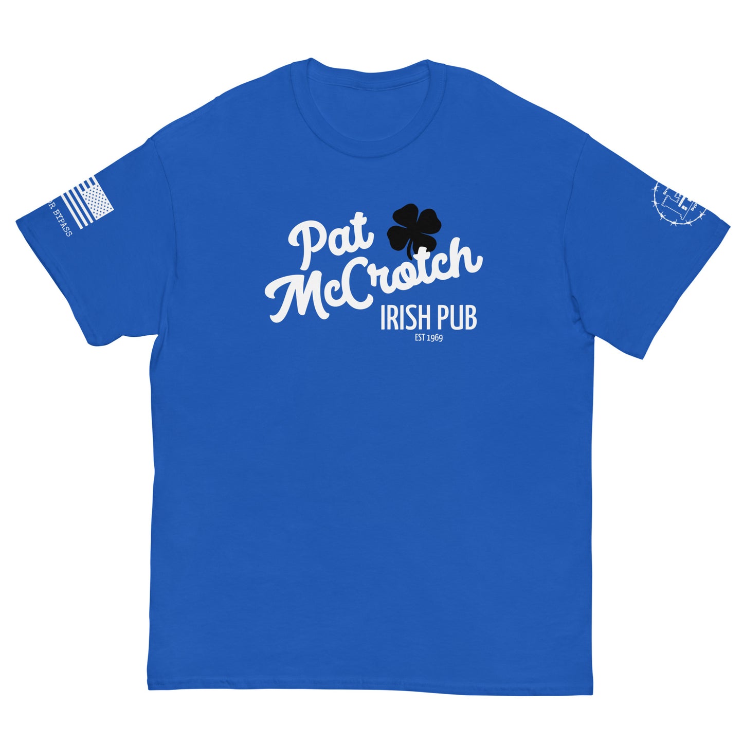 Pat McCrotch Irish Pub Men's classic tee military funny