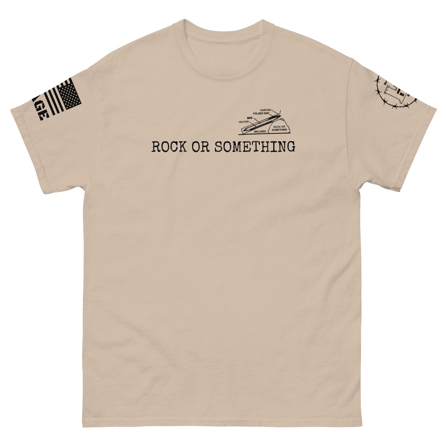 Rock or Something MRE Heater Men's classic tee military