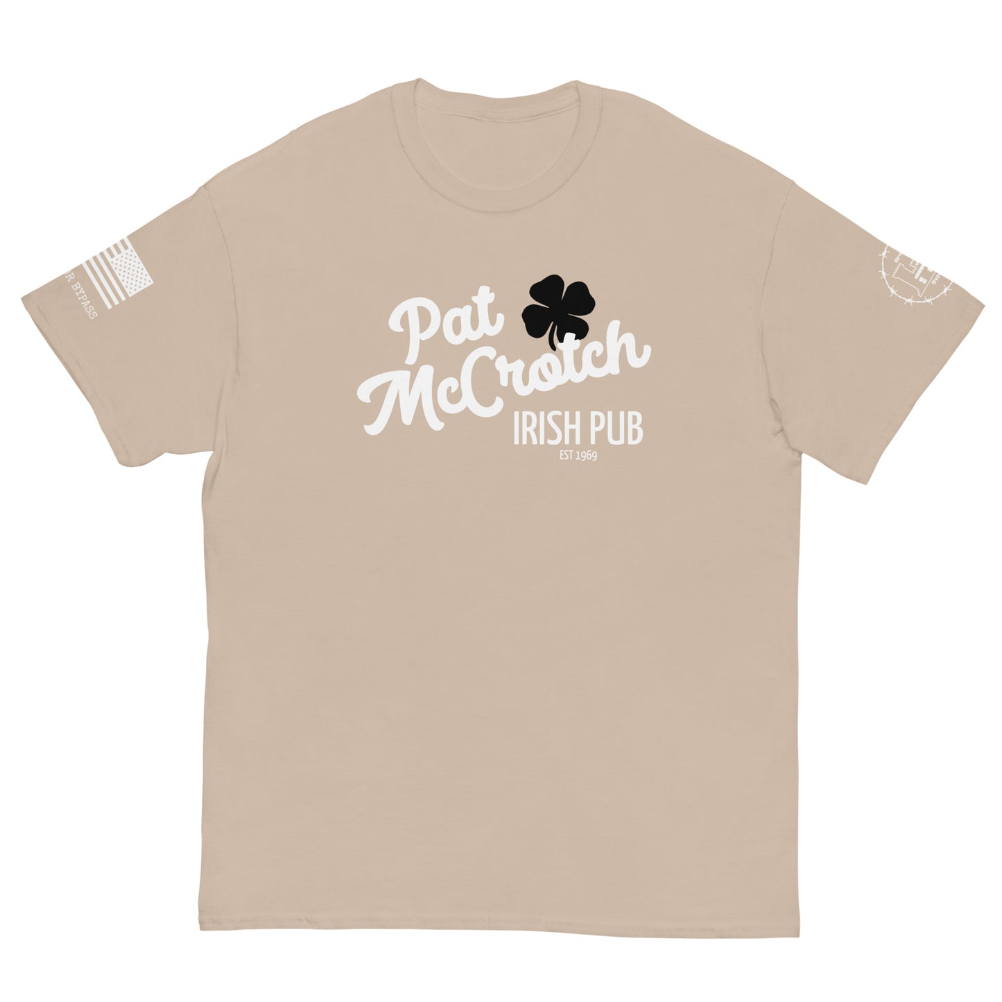 Pat McCrotch Irish Pub Men's classic tee military funny