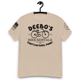 Deebo's Bike Rental Men's classic tee military funny