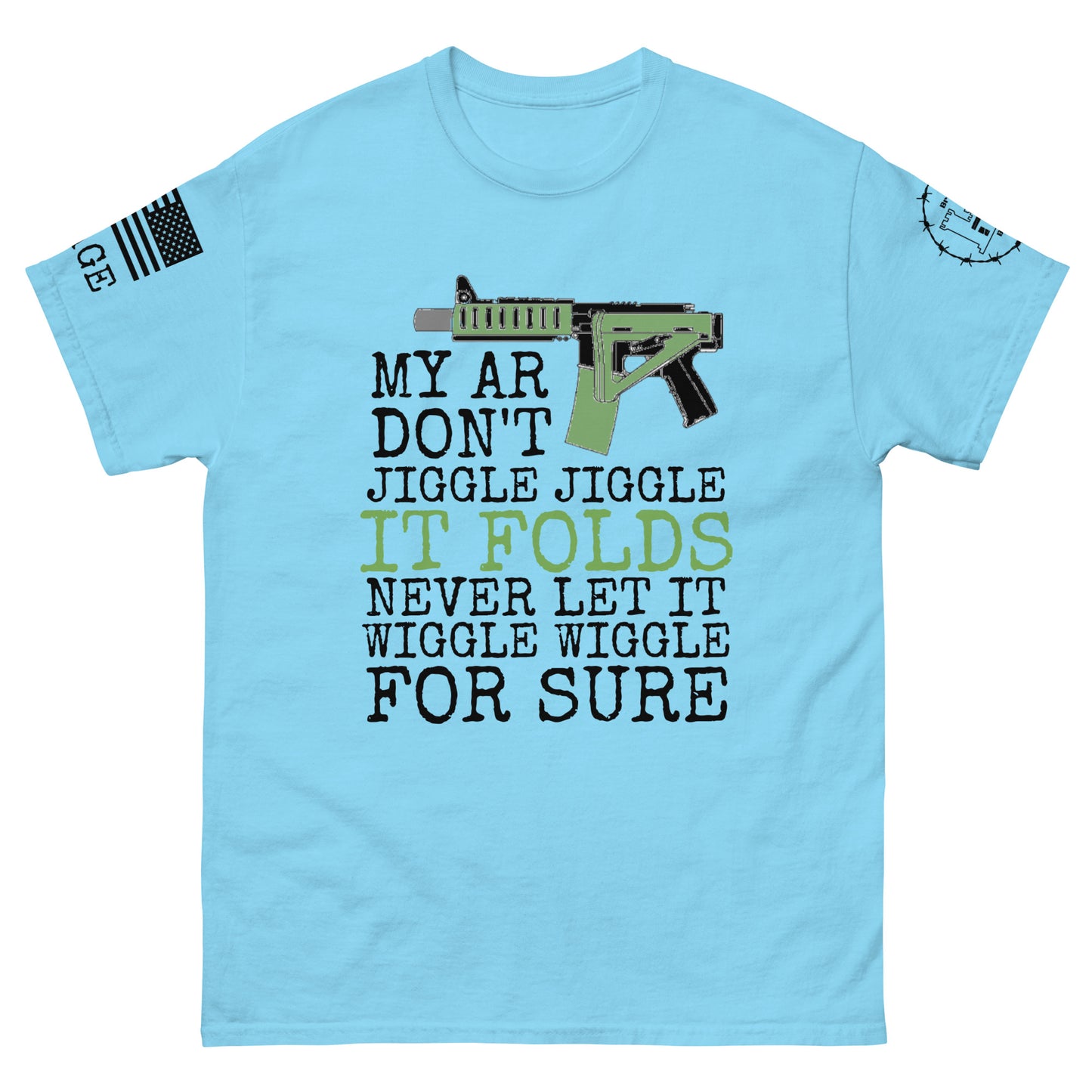 My AR Jiggle Jiggle Men's classic tee military