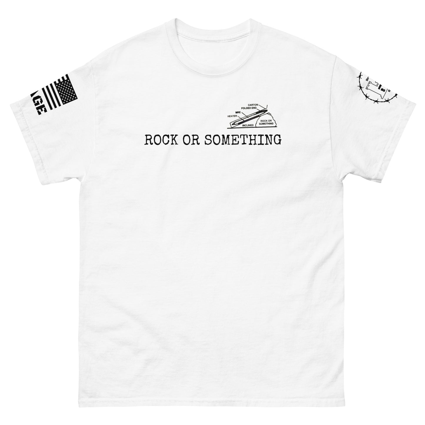 Rock or Something MRE Heater Men's classic tee military