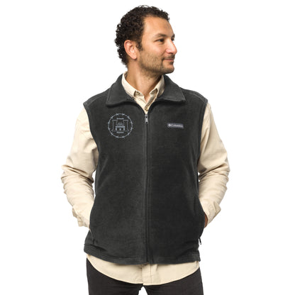 BorB logo Men’s Columbia fleece vest military