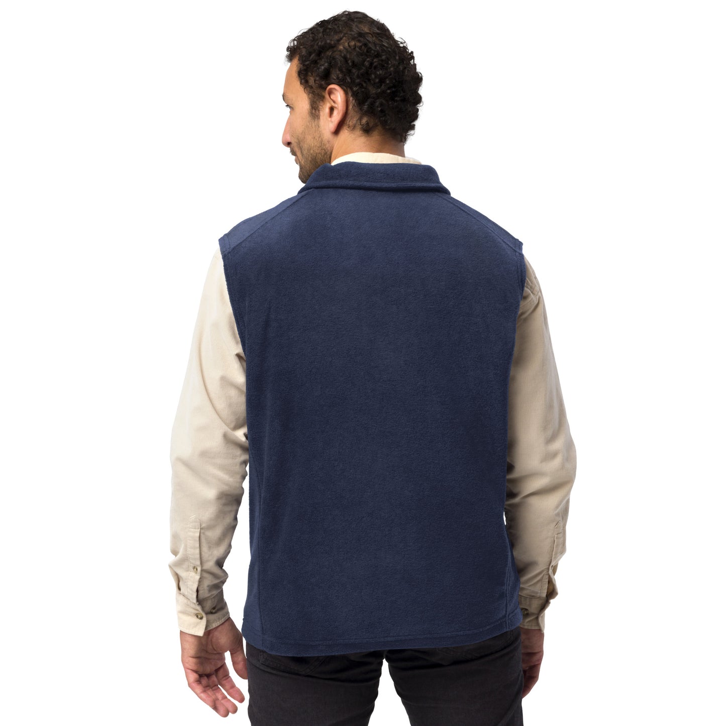 BorB Men’s Columbia fleece vest military