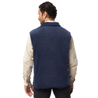 BorB logo Men’s Columbia fleece vest military