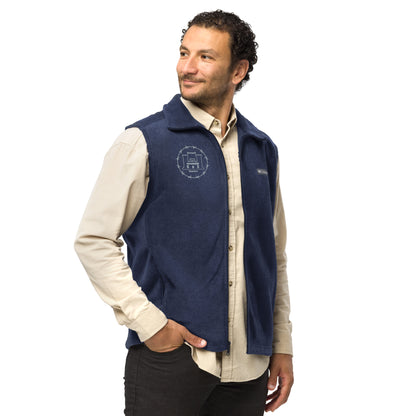 BorB logo Men’s Columbia fleece vest military