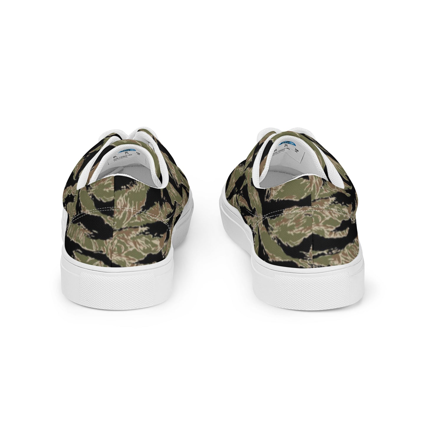 Tiger Stripe Men’s lace-up canvas shoes accessories