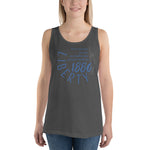 Lady Liberty 1886 Unisex Tank Top military