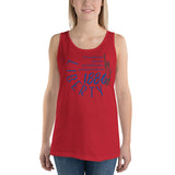 Lady Liberty 1886 Unisex Tank Top military