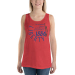 Lady Liberty 1886 Unisex Tank Top military