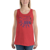 Lady Liberty 1886 Unisex Tank Top military