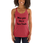 Taco Truck Dive Women's Racerback Tank