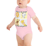 Jungle baby bodysuit funny