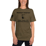 Woman Veteran military T-Shirt