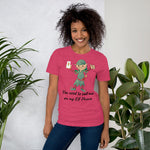Elf Phone Short-Sleeve Unisex T-Shirt funny seasonal