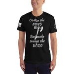 Civilize the Mind Military T