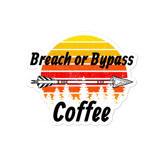 BorB Coffee Sun Arrow Bubble-free stickers accessories