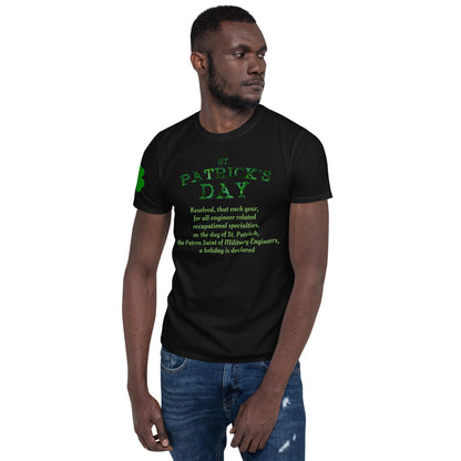 St Patty 1 Short-Sleeve Unisex T-Shirt Funny Seasonal