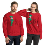 Elf Cheer Unisex Sweatshirt funny seasonal